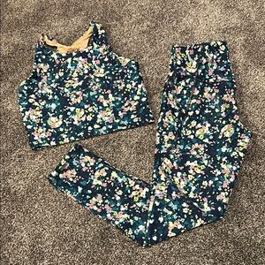 Old Navy Kids PowerSoft Activewear Set - Multicolor Floral